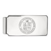 10k White Gold LogoArt Virginia Tech Crest Money Clip