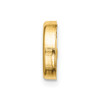 14k Yellow Gold Oval Bezel 10 x 8mm Setting