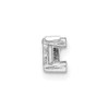 14k White Gold Princess V-Prongs and Air Line 4.75mm Setting
