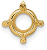 14k Yellow Gold Round 4-Prong Heavy Basket 2.50ct. Setting