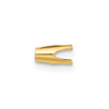 14k Yellow Gold Round 4-Prong High Base .12ct. Setting