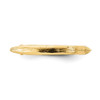 14k Yellow Gold Peg Casted Air Line Shank YGSH95