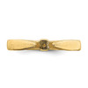 14k Yellow Gold Peg Casted Air Line Shank YGSH95