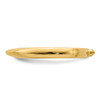 14k Yellow Gold Peg Casted Air Line Shank YGSH96