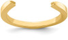 14k Yellow Gold Casted Half Shank YGSH124