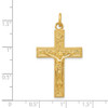 Gold Plated 925 Sterling Silver Inri Crucifix Pendant QC5466