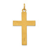 Gold Plated 925 Sterling Silver Inri Crucifix Pendant QC5466