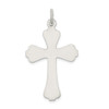 925 Sterling Silver Antiqued Cross Pendant QC3355