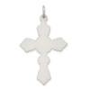 925 Sterling Silver Antiqued Cross Pendant QC3359
