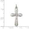 925 Sterling Silver Antiqued Cross Pendant QC5846