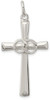 925 Sterling Silver Holy Matrimony Cross Pendant