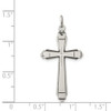 925 Sterling Silver Satin Cross Pendant