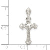 925 Sterling Silver Inri Crucifix Pendant QC1944