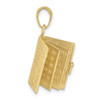 10k Yellow Gold Lords Prayer Bible Pendant