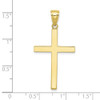 10k Yellow Gold Polished Cross Pendant 10C4205