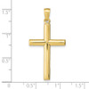 10k Yellow Gold Cross Pendant 10D1544