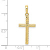 10k Yellow Gold Latin Cross Pendant