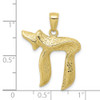 10k Yellow Gold Jewish Chi (Long Life) Pendant