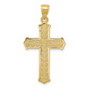 10k Yellow Gold Cross Pendant 10C1316