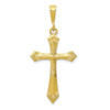 10k Yellow Gold Cross Pendant 10C62