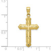 10k Yellow Gold Passion Cross Pendant 10C1315