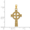 14k Yellow Gold Celtic Cross Pendant K5047