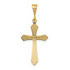 14k Yellow Gold Passion Cross Pendant C1952