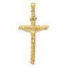 14k Yellow Gold Inri Crucifix Pendant K5061