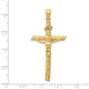 14k Yellow Gold Inri Crucifix Pendant K5061