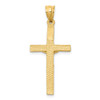 14k Yellow Gold Crucifix Pendant D172