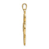 14k Yellow Gold Four-Way Medal Pendant M1458