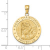 14k Yellow Gold Saint Christopher Medal Pendant M1484