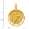 14k Yellow Gold Saint Christopher Medal Pendant M1487