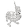 Sterling Silver Rooster Charm QC2645