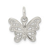 Sterling Silver Butterfly Charm QC1696