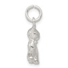 Sterling Silver Cat Charm QC926