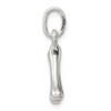 Sterling Silver Polished Bone Charm