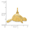 14k Yellow Gold Beaver Charm