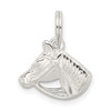Sterling Silver Horse Head w/Bridle Charm
