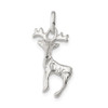 Sterling Silver Deer Charm QC117