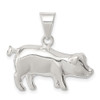 Sterling Silver Pig Charm QC4076