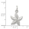 Sterling Silver Starfish Charm QC954