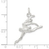 Sterling Silver Ballerina Charm QC802