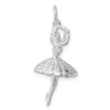 Sterling Silver Ballerina Charm QC296