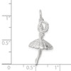 Sterling Silver Ballerina Charm QC296