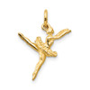 14k Yellow Gold 3D Ballerina Charm A9048