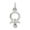 Sterling Silver Pacifier Charm QC1045