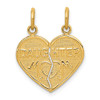 14k Yellow Gold Break-Apart Mom and Daughter Charm