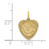 14k Yellow Gold Special Sister Charm XAC642