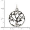 Sterling Silver Antiqued Tree Charm